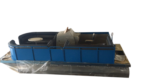 经济实惠的运动浮桥船，带游泳平台